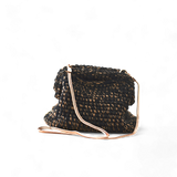 The Boho Mezcla Negro y Camel Lana