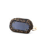 The Boho Mezcla Negro y Camel Lana