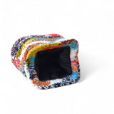 Interior del bolso melange en algodón orgánico