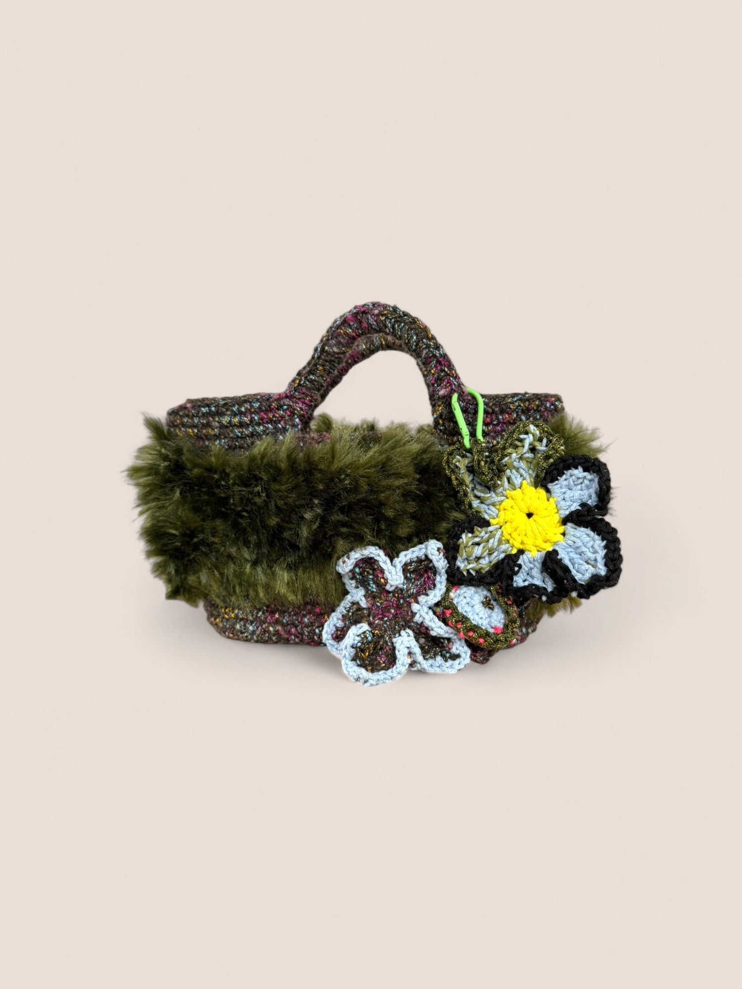 Bolso Polar Verde The Labbo – bolso sostenible artesanal FW25/26