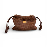 Bolso Copenhagen Tabaco hecho a mano en hilo de polipropileno reciclado – The Labbo