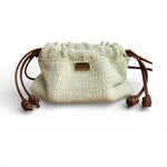 Bolso Copenhagen Blanco Sugar tejido a mano en hilo de polipropileno reciclado – The Labbo