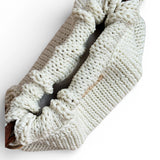 Interior forrado del bolso Copenhagen Blanco Sugar hecho a mano