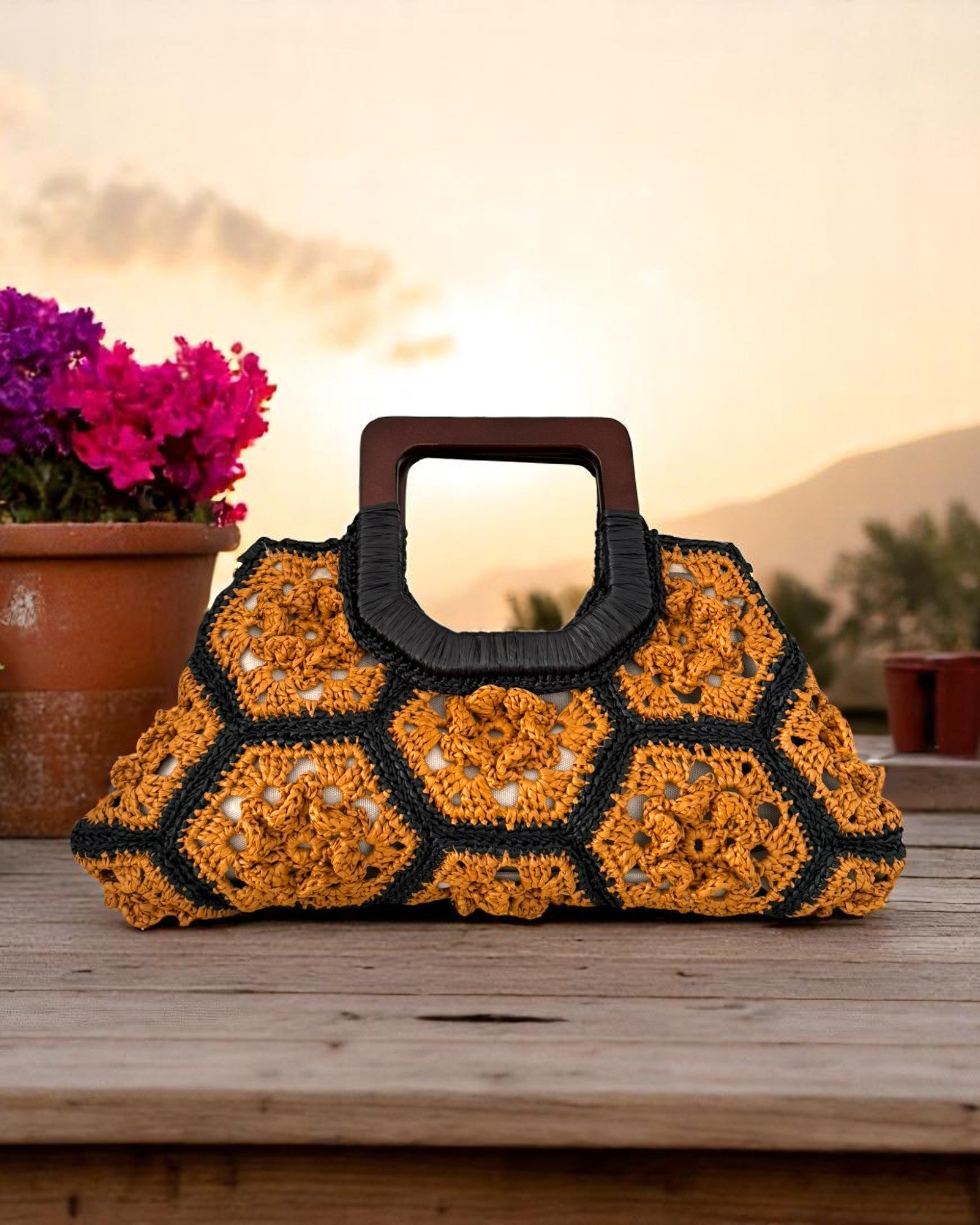 Diseño artesanal con carácter geométrico y look contemporáneo