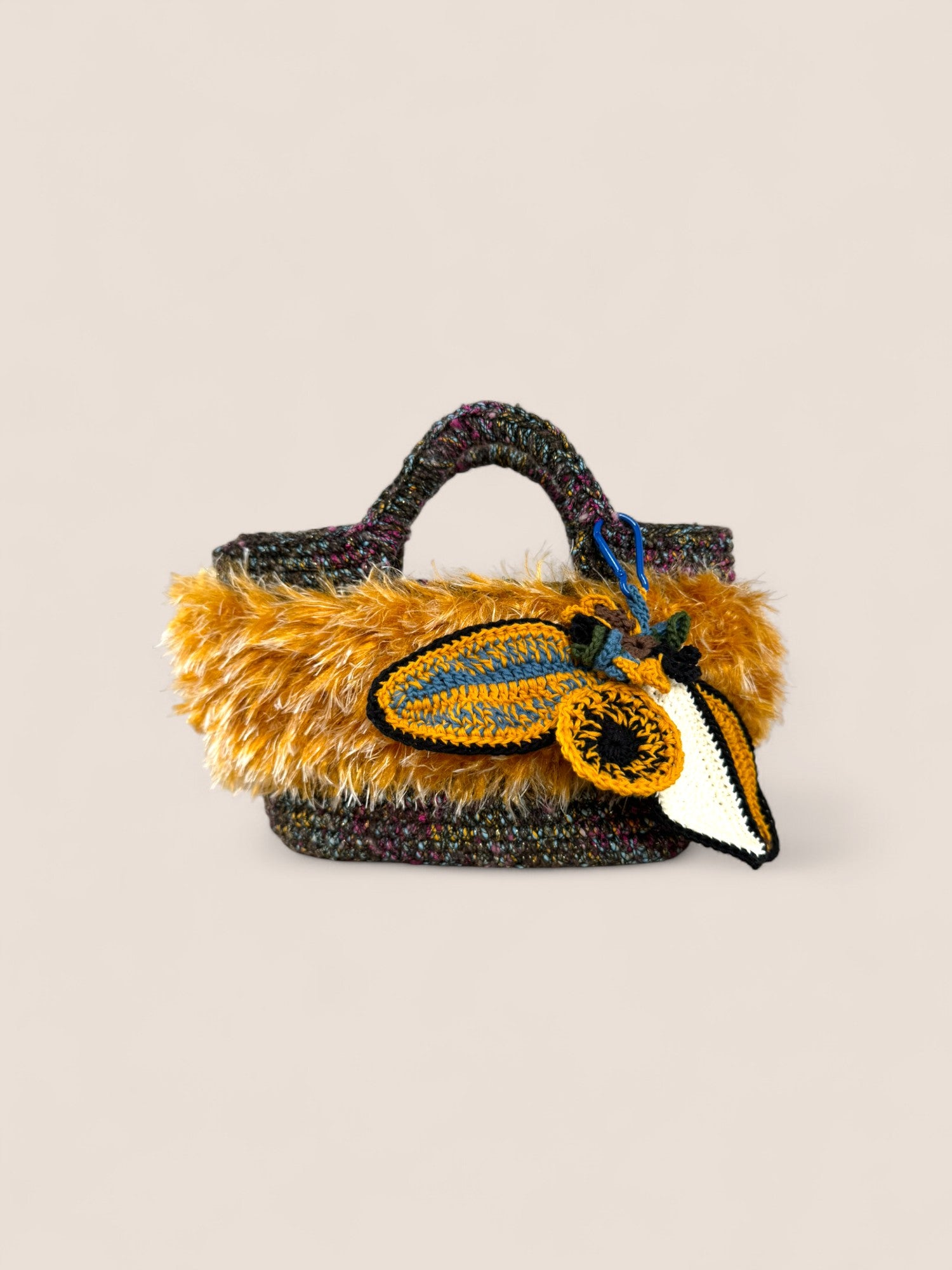 Bolso Polar Mostaza The Labbo – bolso artesanal sostenible