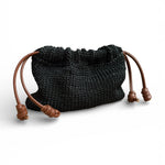 Detalle del revés del bolso Copenhagen Negro