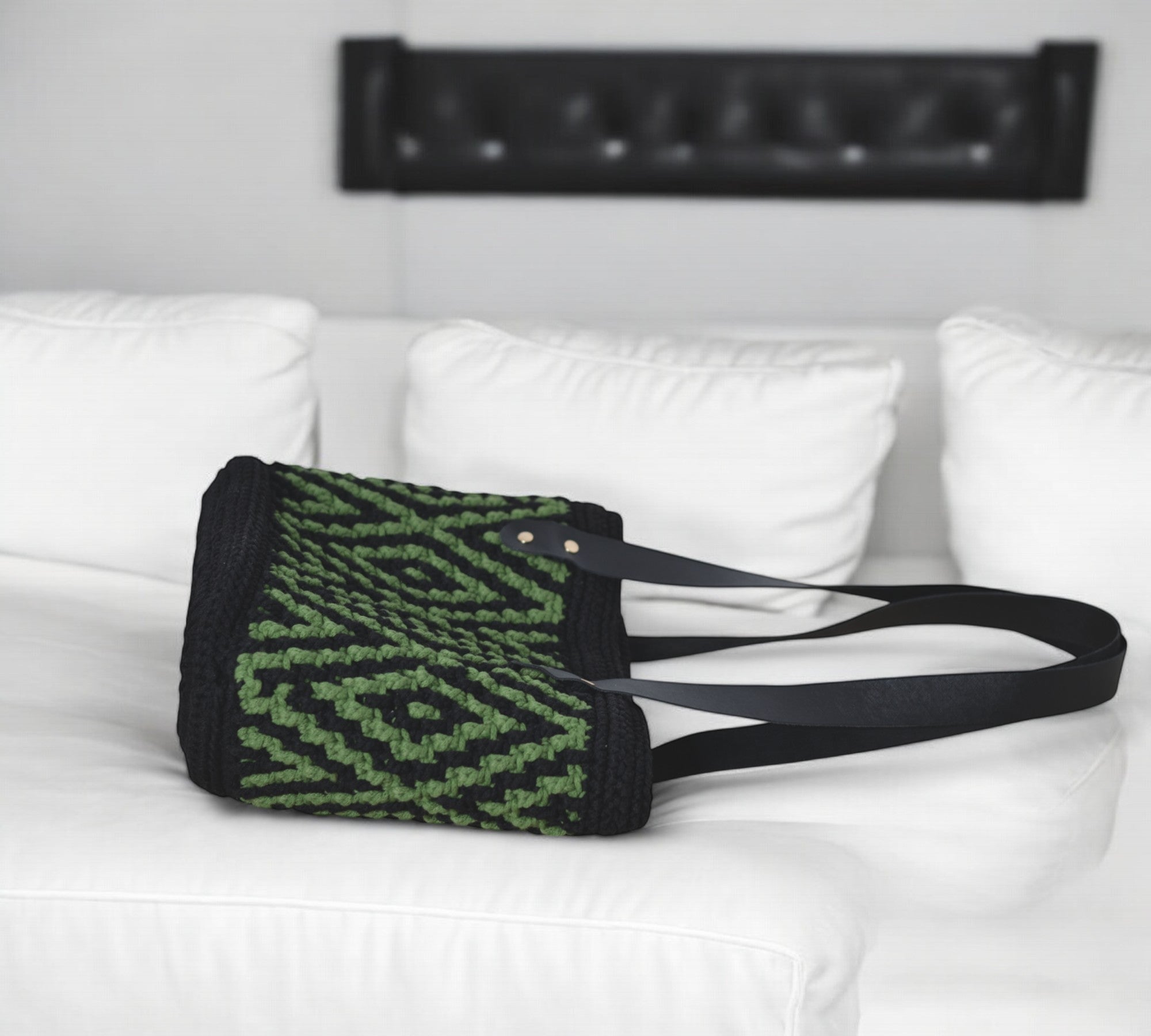 Blso trenzado sobre cama.The labbo